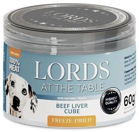 LORDS Freeze Dried Beef Liver Cube Przysmak dla psa op. 60g