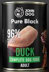 John Dog Pure Black Adult Duck Mokra Karma dla psa op. 400g