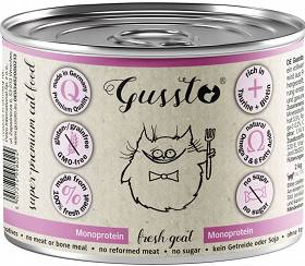 Gussto Fresh Wild Goat Mokra Karma dla kota op. 200g