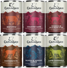 Canagan Pakiet degustacyjny Mokra Karma dla psa op. 6x400g