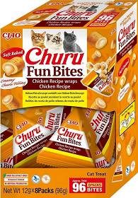 Inaba Ciao Churu Fun Bites Chicken Recipe Przysmak dla kota op. 8x12g