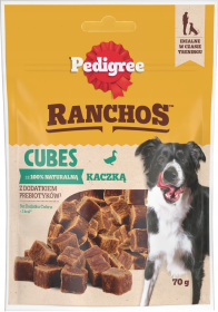 Pedigree Przysmak Ranchos Cubes z Kaczką dla psa op. 70g