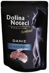 Dolina Noteci Premium Sterilised Danie z jagnięciny Mokra Karma dla kota op. 10x85g