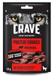 Crave Protein Chunks Przysmak z wołowiną dla psa op. 55g