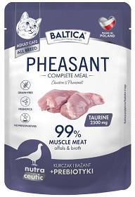 Baltica Nutraceutic Adult Kurczak z Bażantem Mokra karma dla kota op. 100g SASZETKA