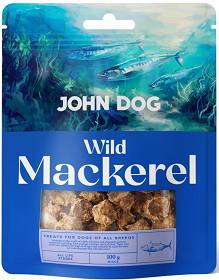 John Dog Wild Fish Mackrel przysmak z suszoną makrelą dla psa 100g