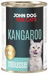 John Dog Adult Kangaroo Mousse Mokra Karma dla kota op. 400g