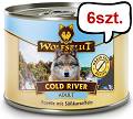 Wolfsblut Adult Cold River Mokra Karma dla psa op. 200g Pakiet 6szt.