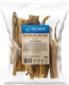 Petmex Przysmak Skóra królicza dla psa op. 200g