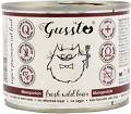 Gussto Fresh Wild Boar Mokra Karma dla kota op. 200g