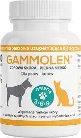 Gammolen Preparat na skórę i sierść dla psa i kota op. 60 kapsułek