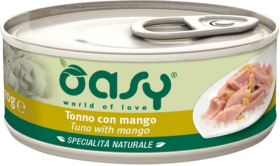 Oasy Natural Tuna with Mango Adult mokra karma dla kotów op. 70g