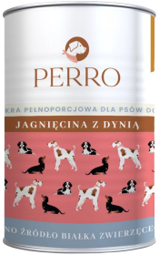 Perro Gourmet Adult Jagnięcina z dynią Mokra Karma dla psa op. 400g