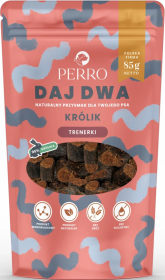 Perro DAJ DWA Królik Trenerki Przysmaki dla psa op. 85g