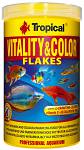 Tropical Pokarm Vitality&Colour Flakes dla rybek poj. 1l