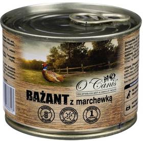 O'Canis Bażant z marchewką Mokra Karma dla psa op. 200g
