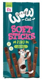 WOW Cat Soft Sticks Wołowina Przysmak dla kota op.6x5g