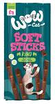 WOW Cat Soft Sticks Wołowina Przysmak dla kota op.6x5g
