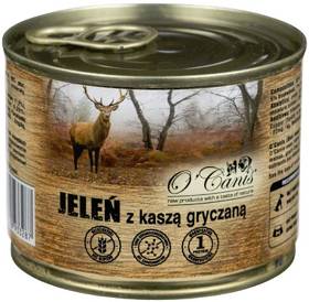 O'Canis Jeleń z kaszą gryczaną Mokra Karma dla psa op. 200g