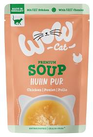 WOW Cat Zupa z kurczakiem dla kota op. 40g
