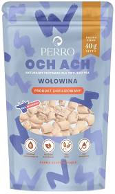 Perro OCH ACH Przysmaki liofilizowane z wołowiną dla psa op. 40g