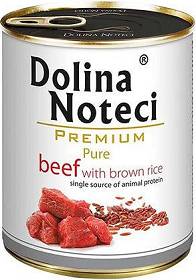 Dolina Noteci Premium Pure Beef with brown rice Mokra Karma dla psa op. 800g