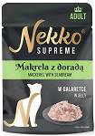 Nekko Supreme Adult Makrela z doradą w galaretce Mokra Karma dla kota op. 70g