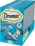 Dreamies Creamy Przysmak z łososiem dla kota op. 4x10g PAKIET 11szt.