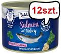 Baltica Excellent Adult Salmon&Turkey Mokra karma dla kota op. 185g Pakiet 12szt.