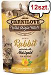 Carnilove Kitten Rabbit&Marigold Mokra Karma dla kociąt op. 85g Pakiet 12szt.