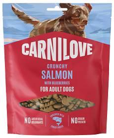 Carnilove Przysmak Crunchy Salmon with blueberries dla psa op. 200g