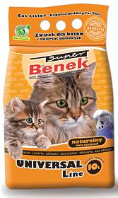 Super Benek Żwirek bentonitowy Universal zapach naturalny dla kota poj. 10l