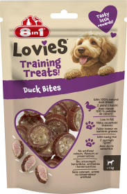 8in1 Lovies Training Treats Duck Bites Przysmak treningowy dla psa op. 90g