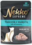 Nekko Supreme Adult Tuńczyk z makrelą w galaretce Mokra Karma dla kota op. 70g