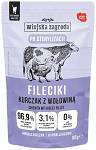 Wiejska Zagroda Adult Sterilised Fileciki Kurczak z wołowiną Mokra Karma dla kota op. 85g