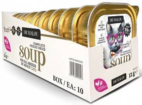 Dr Malou Soup Chicken&Cranberry Liofilizowana Karma dla kota op. 12g Pakiet 10szt.