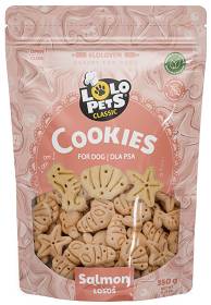 LoLo Pets Ciastka o smaku łososia dla psa op. 350g nr kat. 80807