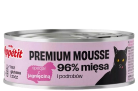 Comfy Appetit Premium Mousse z Jagnięciną Mokra karma dla kota 85g