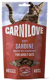 Carnilove Cat Adult Snack Soft Sardine Przysmak dla kota op. 50g