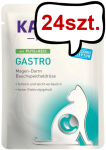 Kattovit Feline Diet Gastro z indykiem i ryżem (Pute+Reis) Mokra Karma dla kota op. 85g Pakiet 24szt.