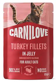 Carnilove Cat Adult Turkey Fillets in Jelly Mokra Karma dla kota op. 85g
