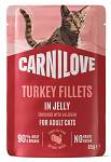 Carnilove Cat Adult Turkey Fillets in Jelly Mokra Karma dla kota op. 85g