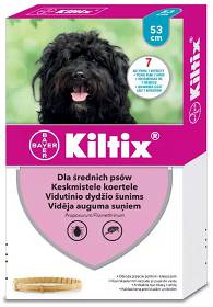Bayer Kiltix Obroża na kleszcze i pchły dla psa dł. 53cm