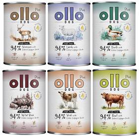 Ollo Plus Kolagen Pakiet degustacyjny Mokra Karma dla psa op. 6x400g