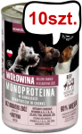 Pet Republic Adult Monoproteina Wołowina Mokra Karma dla psa op. 400g Pakiet 10szt.