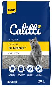 Calitti Strong Żwirek bentonitowy bezzapachowy dla kota poj. 20l