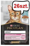 Pro Plan Cat Delicate Adult Ryby oceaniczne Mokra Karma dla kota op. 85g Pakiet 26szt.