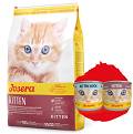 Josera Kitten Sucha Karma dla kociąt op. 10kg + Josera Karma Mokra dla kota 2x200g* GRATIS