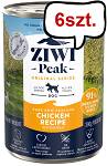 Ziwi Peak Chicken Mokra Karma dla psa op. 390g Pakiet 6szt.