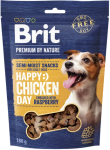 Brit Premium Happy Snacks Chicken with Raspberry Przysmak dla psa op. 180g